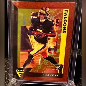 Kyle Pitts Flux Red Prizm RC SSP #/99
